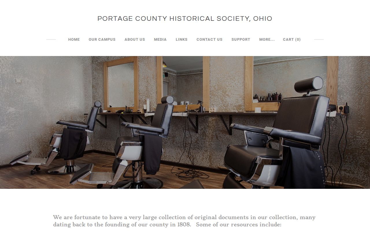 Kent previous residents Portage County Historical Society research materials